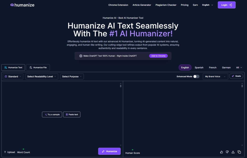 Humanize Code Humanize AI Text Coupons & Promo Codes with 87% off - James Tutorials